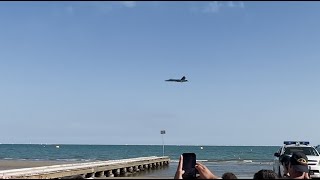 Jesolo Air Show 2023 FA 18 HORNET LOW PASS [upl. by Evander]