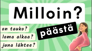 Milloin Päästä ja kuluttua [upl. by Jonny]