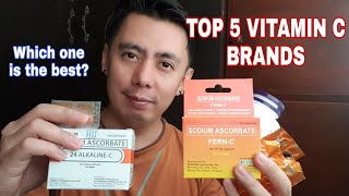 TOP 5 Non Acidic VITAMIN C BRANDS FOR THE YEAR 2020 ASCORBIC ACID amp SODIUM ASCORBATE REVIEW [upl. by Wiencke944]