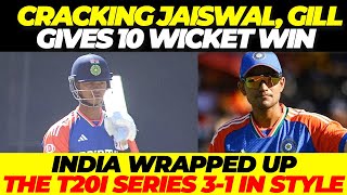 Yashasvi Jaiswal 93 amp Shuman Gill 58 seals Indias T20I series win 31  India vs Zimbabwe [upl. by Krystle]