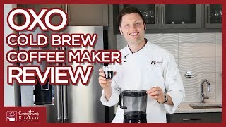 OXO Cold Brew Coffee Maker  Review by Chef Austin [upl. by Akvir]