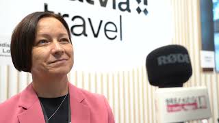 WTM London 2024 Inese Šīrava  Director of Tourism Department Investment amp Development Latvia [upl. by Atekal]