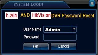 DVR Password Recovery  2 Method for Dvr Password Reset  hikvision and scout dvr password reset [upl. by Che]