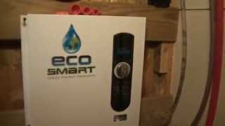 Ecosmart ECO 27 27 KW at 240Volt Electric Tankless Water Heater Quick Look  Review [upl. by Fransen]