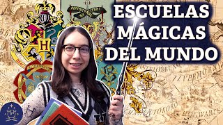 Las ESCUELAS MÁGICAS del Mundo  Harry Potter Explicado [upl. by Ladnor]