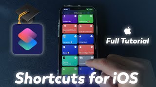 How to Create Shortcuts on iPhone  Beginners Guide This App will Change Your Life [upl. by Necyrb275]