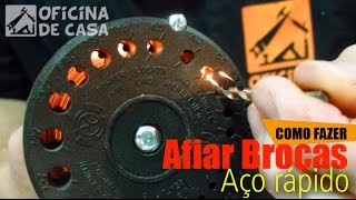 Afiador de brocas  dica DIY • Oficina de Casa [upl. by Mcmullan700]