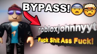 How to BYPASS Robloxs Chat Filter IT REALLY WORKS😨😱 [upl. by Ollehcram]