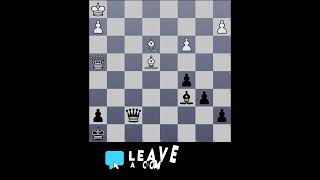 Daily Chess Puzzle  Easy One chess chesspuzzle checkmate chesstactics [upl. by Esekram]