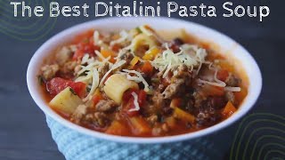 The Best Ditalini Pasta Soup [upl. by Mariel604]