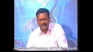 Jhummandi Naadam II Sri K Viswanadh about Sri Veturi II Song Composing Scene [upl. by Pinsky]