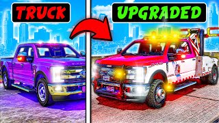 UPGRADED in GTA 5 How I Turned Pickup Trucks into EPIC Tow Trucks [upl. by Starkey]