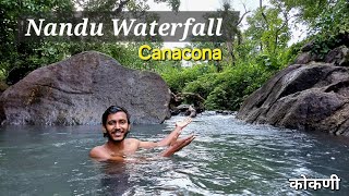 Blue water Fall💙  Best experience 😍in Canacona GOA [upl. by Rubel]