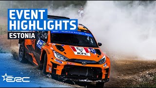 Event Highlights  ERC Delfi Rally Estonia 2024 [upl. by Imer]