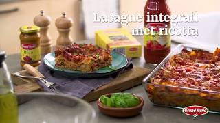 GrandItalia Lasagne Integrali met ricotta en pesto rosso [upl. by Lennahc]