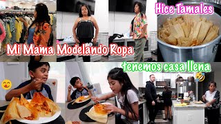 ✨Mi Mama Modela Su Ropa Nueva 🛍️ Tamales Para Toda La Familia 🫔Pura Gozadera Oaxaqueña 🇲🇽 [upl. by Devol418]