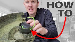 How to Change the Line  Weed Eater String  Replace Weed Wacker 2021 [upl. by Bremen]