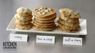 The Science Behind the Perfect Chocolate Chip Cookies  Kitchen Conundrums with Thomas Joseph [upl. by Airb]