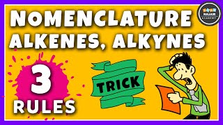 IUPAC Nomenclature of Alkenes and Alkynes [upl. by Eadith]