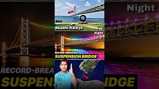 Day 17 Akashi Kaikyo Bridge in 32 Seconds Explaining Iconic Bridges Challenge [upl. by Yrakaz510]