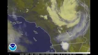 Mesoscale Convective Vortex in California July 06  07 2011 [upl. by Ahsiemat]