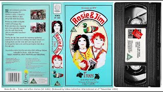 Rosie amp Jim  Trees and other stories VC 1265 1992 UK VHS [upl. by Enyalahs737]