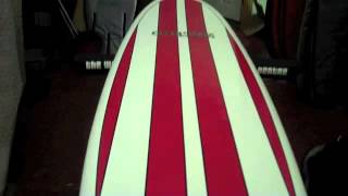 Cortez Epoxy Mini Mal Surfboard Review 2013 [upl. by Nanam]