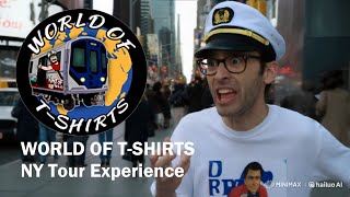 World of T Shirts NY Tour Experience [upl. by Yllom]