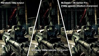 PS3 Image Enhancement And 4K Upscaling Test  Killzone 3 [upl. by Josiah]