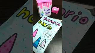 Unboxing of sanrio nails✨☺️blind bag art shorts short trending viralvideo SakshiArt936 [upl. by Alesig]