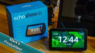 Echo Show 5  ausgepackt angeschlossen ausprobiert [upl. by Kassel]