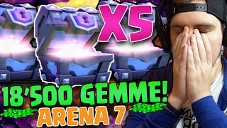 HO SPESO 150 EURO 5 SUPER MAGICAL CHEST in ARENA 7  CLASH ROYALE ITA w Giampytek [upl. by Aninotna]