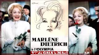 Marlene Dietrich at the Olympia Backstage Interview Paris 1962 [upl. by Einnhoj]