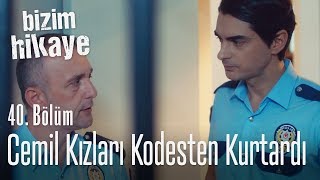 Cemil kızları kodesten kurtardı  Bizim Hikaye 40 Bölüm [upl. by Mak263]