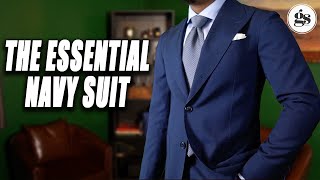 The Essential Navy Suit amp 4 Ways To Style It [upl. by Shute]