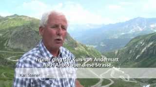 PostAutoFahrt über den Gotthard mit Kari und Heinz [upl. by Ebneter]