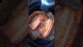 airfryer crispy porkbelly😋😋😋airfryerrecipes porkbellyrecipe [upl. by Wiseman]