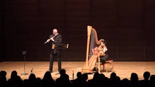 Valse mélancolique pour flute et harpe de Clémence de Grandval [upl. by Elaval]