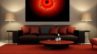 amoeba is nearby red blood cells and classic piece of art on the wall [upl. by Infield]