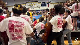 Faubion Honors Orchestra Pep Rally Surprise [upl. by Olemrac922]