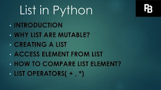 Python Series session 14  List Introduction List Operators List Manipulation CBSE Class 11 CS [upl. by Morrissey]