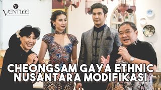 Cheongsam Gaya Ethnic Nusantara Modifikasi ft Anne Avantie [upl. by Rellek]