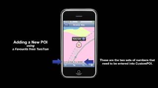 CustomPOI Utility for TomTom Sat Nav  Adding POIs [upl. by Nichol288]