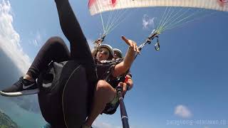 Tandem Paragliding in the Swiss Alps [upl. by Vesta]