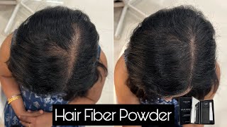 Hair Fiber Powder For Thin Hair  How To Cover Up HairLine  How To Apply Hair Fiber Powder shorts [upl. by Lumpkin]