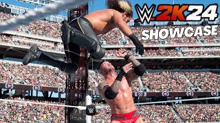 BEST RKO  Randy Orton vs Seth Rollins WWE 2K24 40 Years Of WrestleMania Part 14 WrestleMania 31 [upl. by Vitoria]