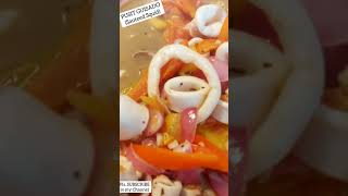 GINISANG PUSIT RECIPE STIR FRY SQUID [upl. by Helman]