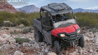 2014 Honda Pioneer 700 Second Ride  4WheelDirt [upl. by Glynas]