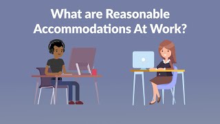 What are Reasonable Accommodations at Work [upl. by Sirromad257]