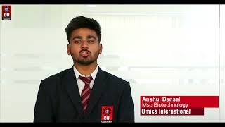 Biotechnology Placements at Chandigarh University  Omics International [upl. by Aisena]